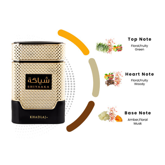 Shiyaaka Gold Khadlaj EDP 100ml
